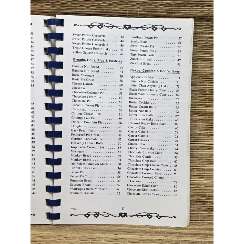 Calvary Baptist Church Cookbook King, North Carolina 2003 Local Contributors